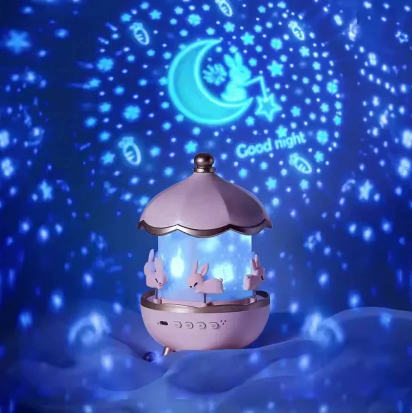 Rechargeable Bedtime Projector with Wireless Speaker - Image 4