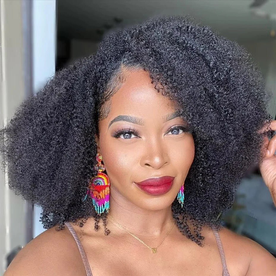 Brazilian Virgin Human Hair Bundles of Afro Kinky Curly Style - Image 3