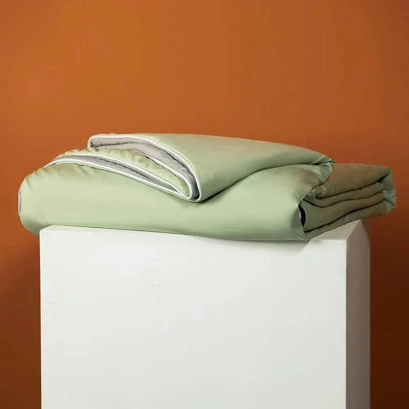Lightweight Cooling Blanket with Ice Silk Fabric for Summer - Image 7