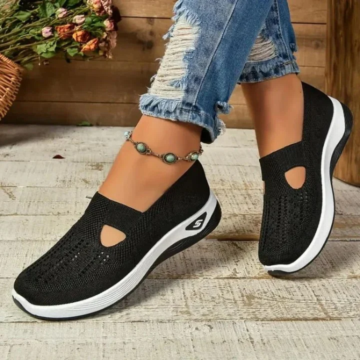 Women’s Mesh Sneakers with Slip On Design - Image 10