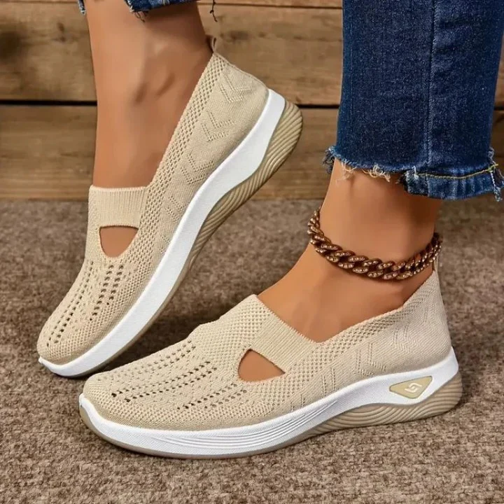 Women’s Mesh Sneakers with Slip On Design - Image 4
