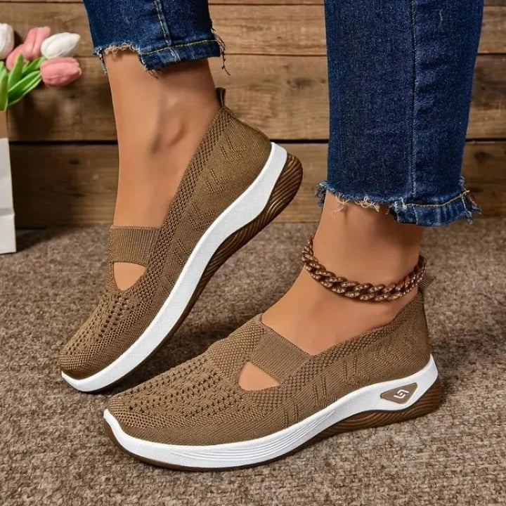 Women’s Mesh Sneakers with Slip On Design - Image 5