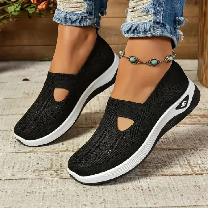 Women’s Mesh Sneakers with Slip On Design - Image 6