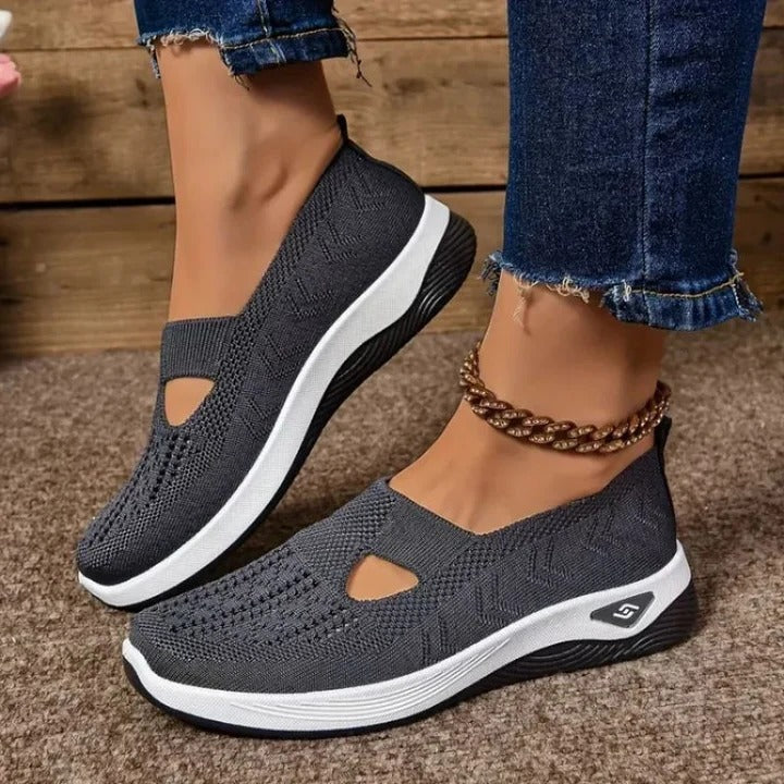 Women’s Mesh Sneakers with Slip On Design - Image 7
