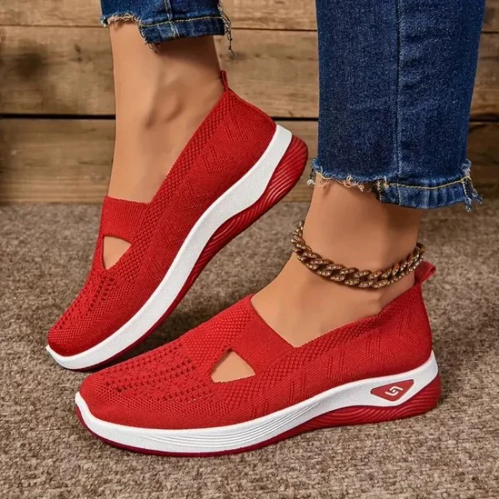 Women’s Mesh Sneakers with Slip On Design - Image 8
