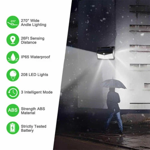 Bright LED Solar Light for Driveway and Garden Pathways - Image 3