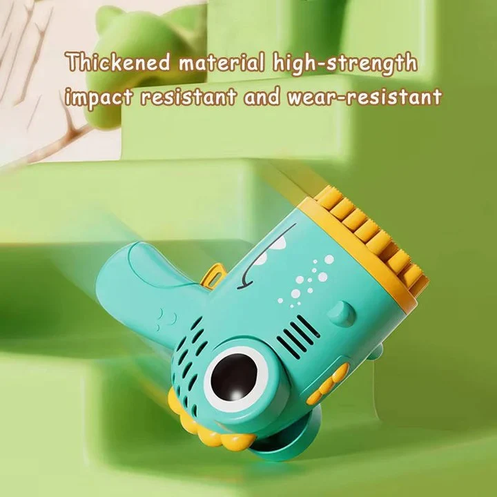 Battery Operated Dinosaur Bubble Blowing Toy for Kids - Image 4