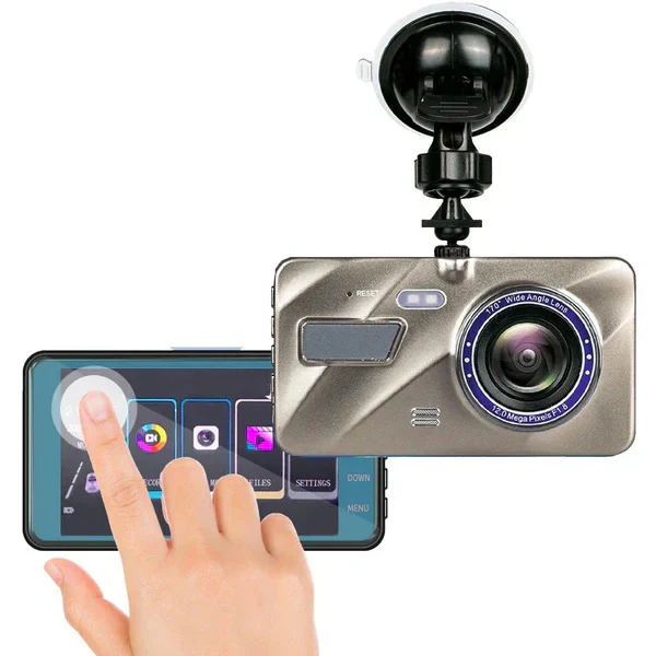 Dual Front & Rear Dash Cam with Night Vision 1080p HD - Image 3