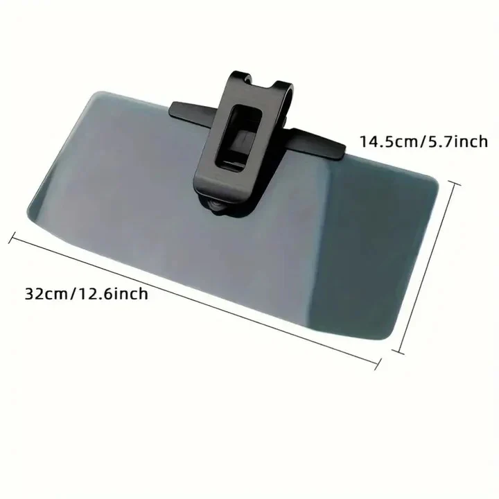 Adjustable Car Sun Visor Extension with Polarized Light Filter - Image 3