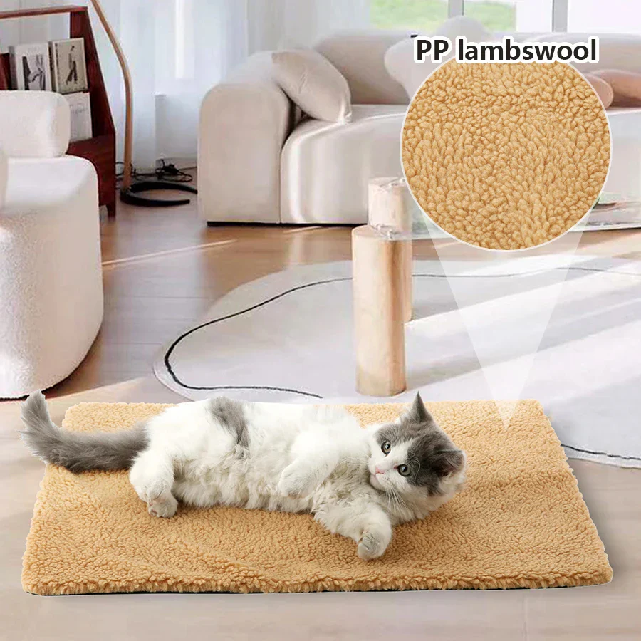 Cat Heating Pad and Dog Warming Pad, Non-Electric & Washable - Image 4