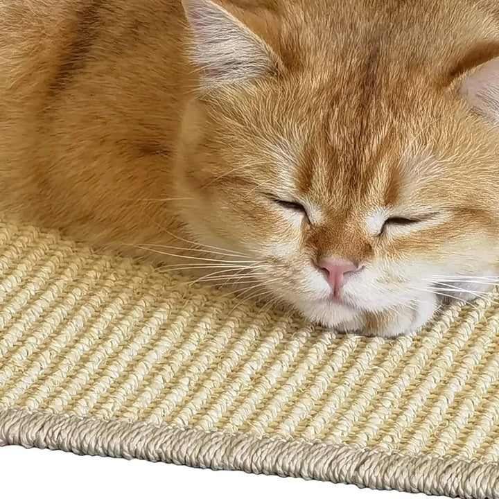 Cat Scratcher Mat Made of Sisal, Floor and Wall Placement - Image 2