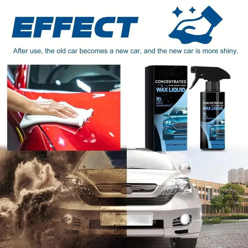 Ceramic Car Paint Protection Spray with Gloss Finish, Microfiber Towel and Sponge - Image 3