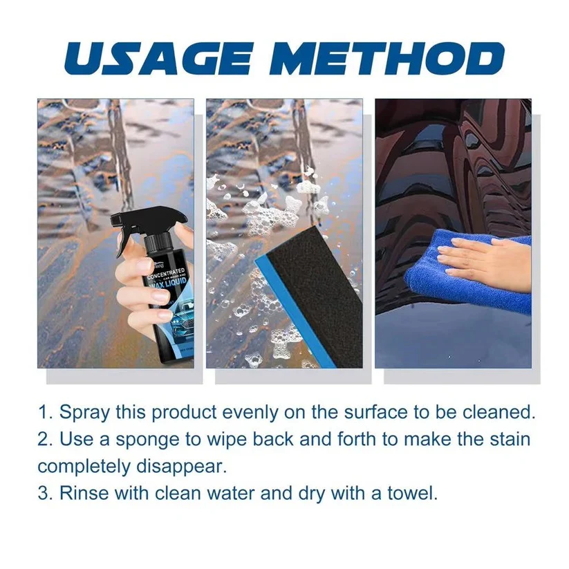 Ceramic Car Paint Protection Spray with Gloss Finish, Microfiber Towel and Sponge - Image 5