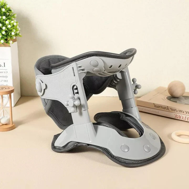 Cervical Neck Traction Device with Adjustable Height and Heat Settings - Image 13