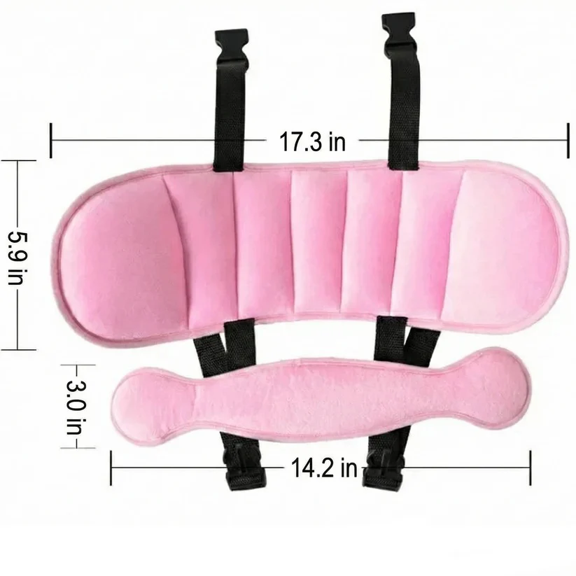 Adjustable Child Car Seat Head Support Strap for Travel Naps - Image 10