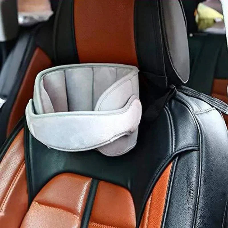 Adjustable Child Car Seat Head Support Strap for Travel Naps - Image 5