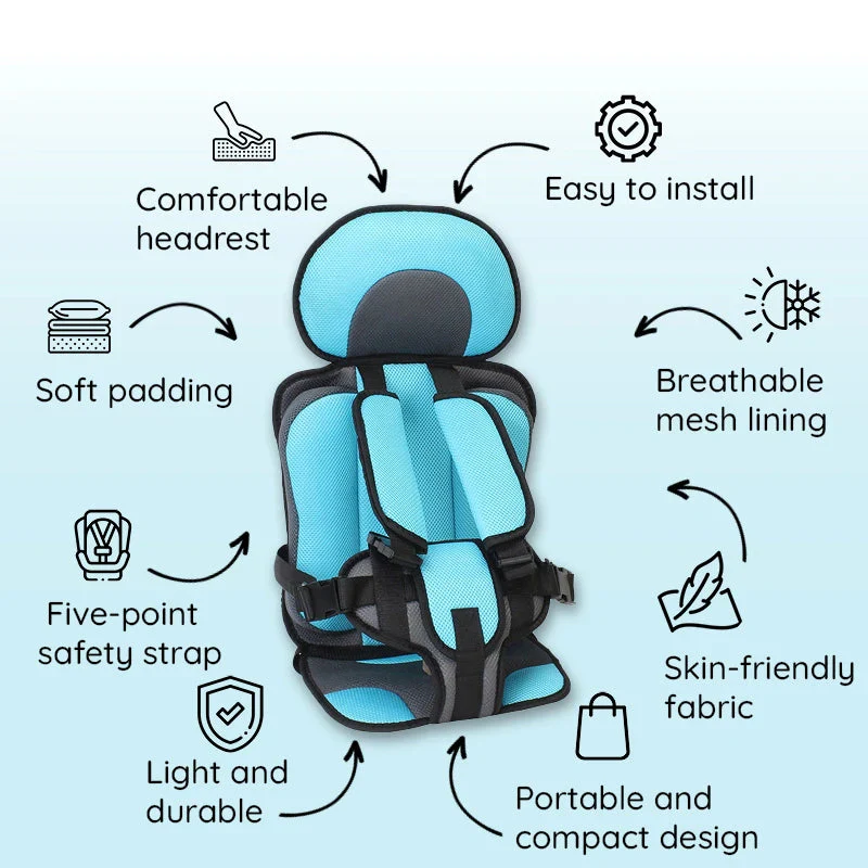 Child Protection Car Cushion Seat - Image 10