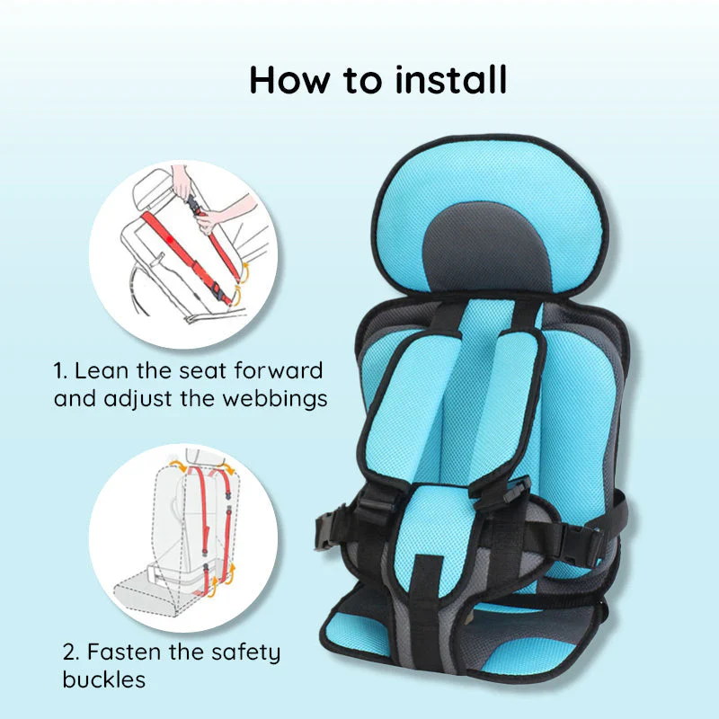 Child Protection Car Cushion Seat - Image 18