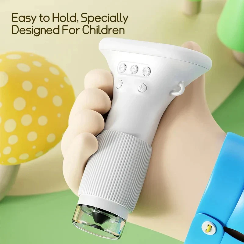 Portable 1000X Handheld Microscope for Kids Nature and STEM Learning Use - Image 7