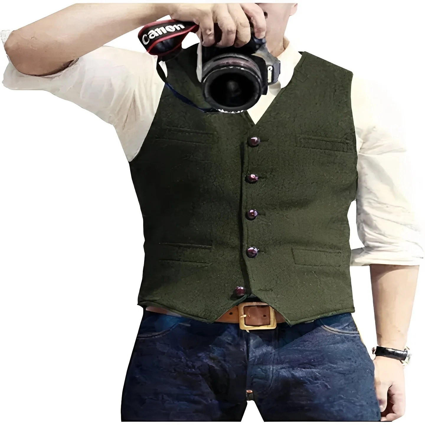 Classic Waistcoat Vest for Formal and Casual Wear - Image 3