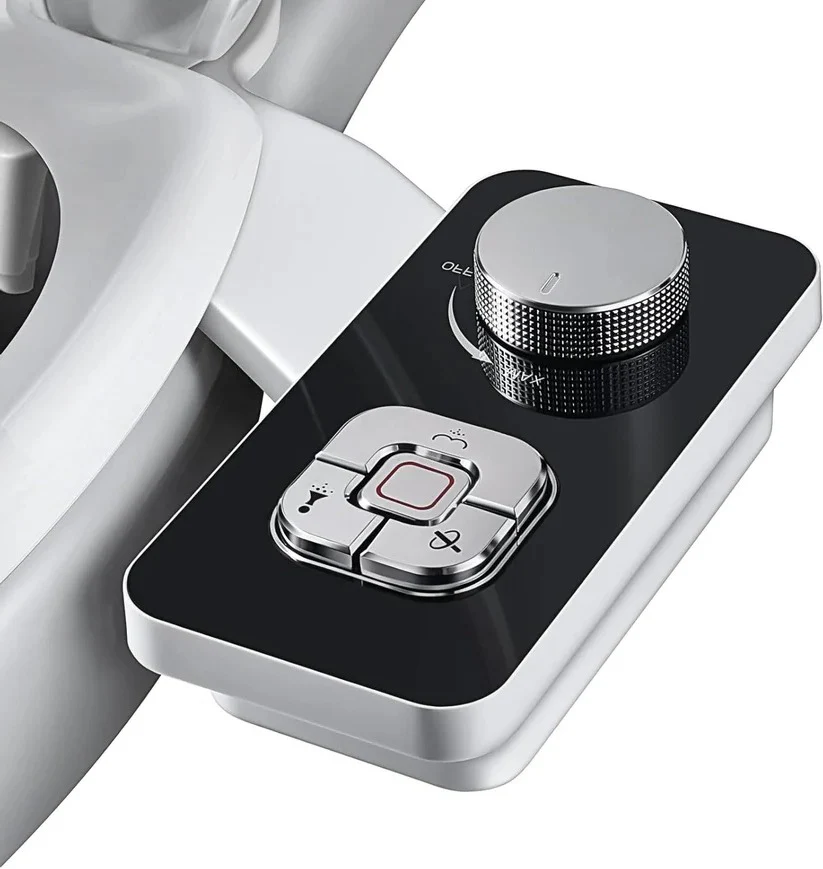 Cold Water Bidet Seat Attachment with Dual Nozzle and Self-Cleaning Function - Image 3