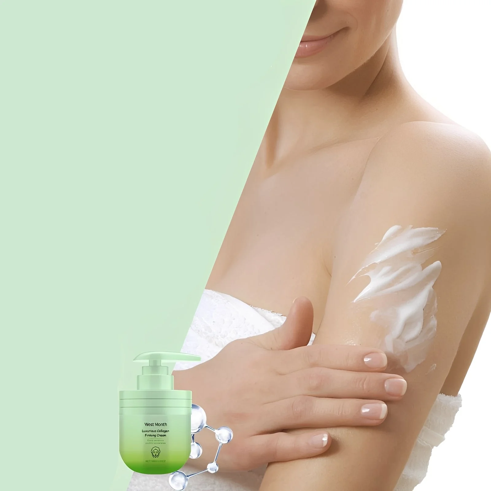 Collagen Based Body Cream for Daily Moisturizing, 100g - Image 3