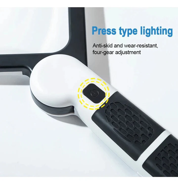 Collapsible Illuminated Optical Enhancer and Foldable LED Magnifying Glass - Image 5