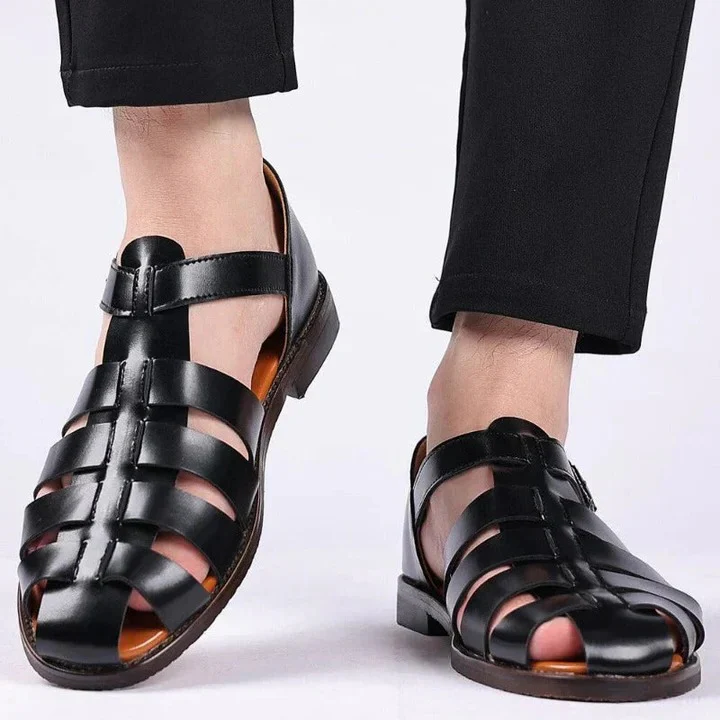 Men’s Sandals With Adjustable Straps and Open Toe Design - Image 6