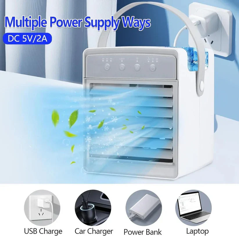 Portable Air Cooler with Adjustable Fan Settings - Image 6