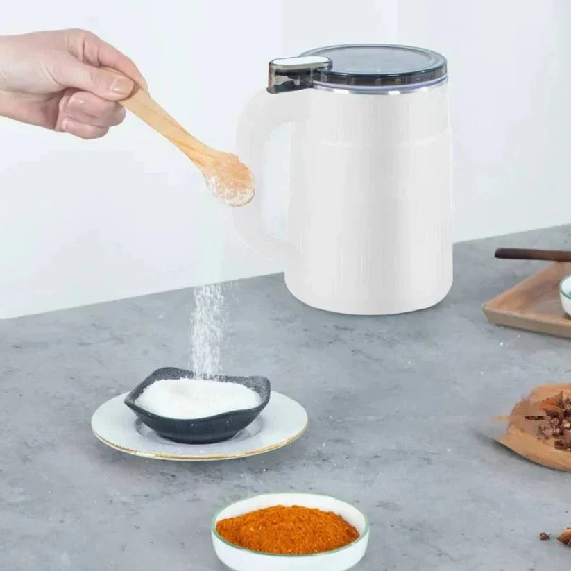 Compact Electric Grain Mill for Fresh Flour and Cereal Grinding - Image 4