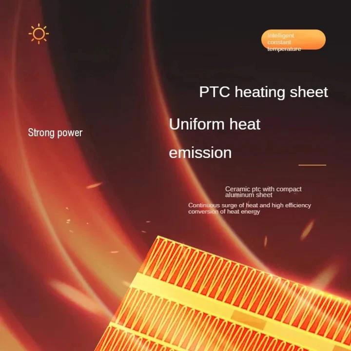 Compact Electric Space Heater with Energy Saving Mode - Image 9