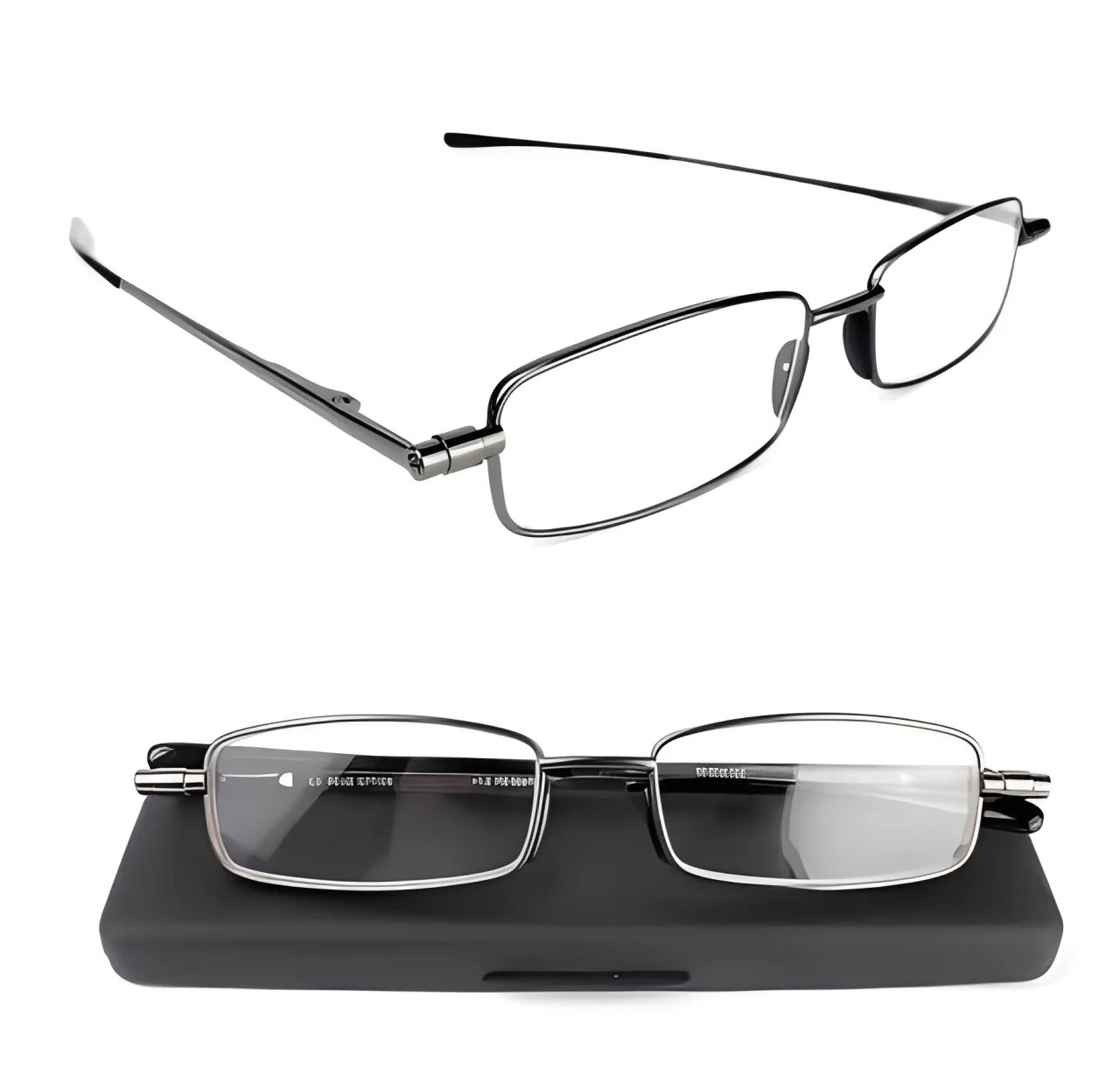 Lightweight Folding Reading Glasses with Compact Design - Image 2