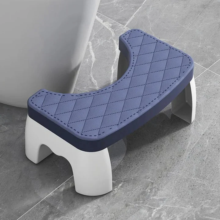 Bathroom Squat Stool with Curved Design - Image 2