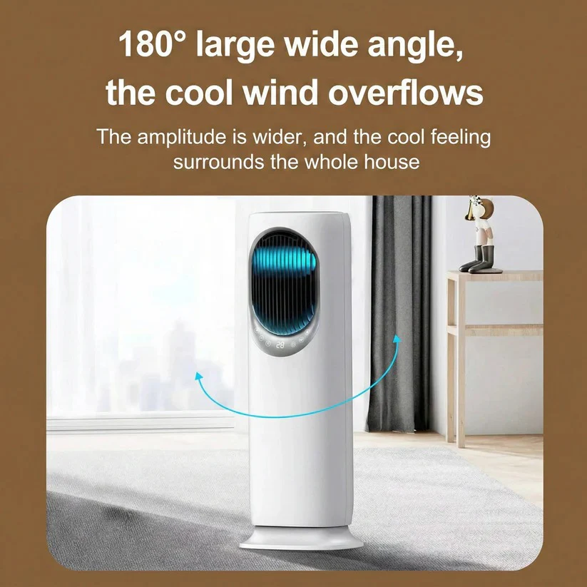 Portable Air Cooler Fan with Humidifier and Remote Control - Image 5