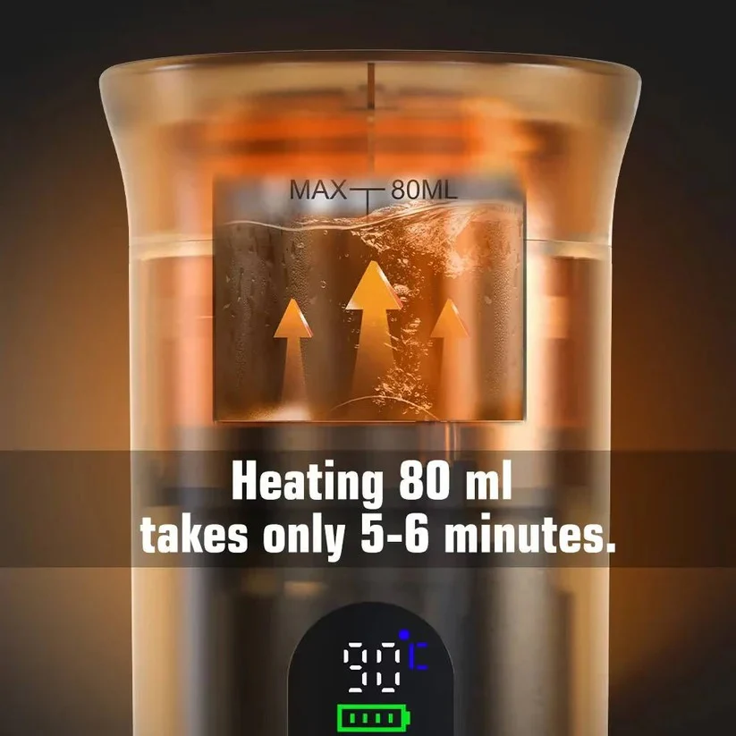 Portable 20 Bar Espresso Machine with Capsule and Ground Coffee Support - Image 6