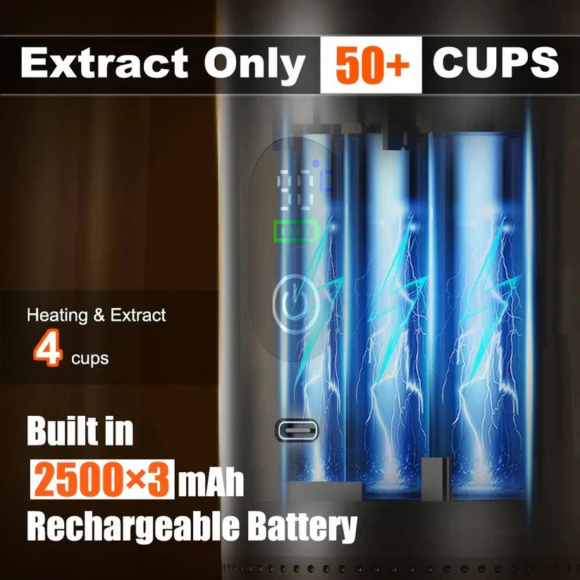 Portable 20 Bar Espresso Machine with Capsule and Ground Coffee Support - Image 7