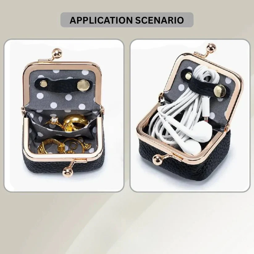 Compact Travel Jewelry Organizer Case with Secure Compartments - Image 13