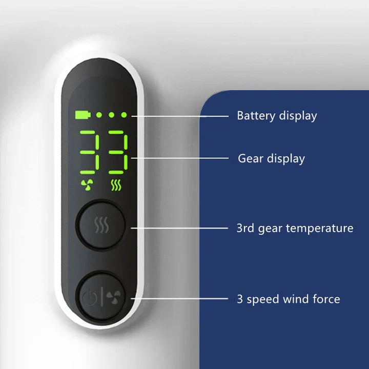 Cordless Hair Dryer with Adjustable Speed Settings - Image 3