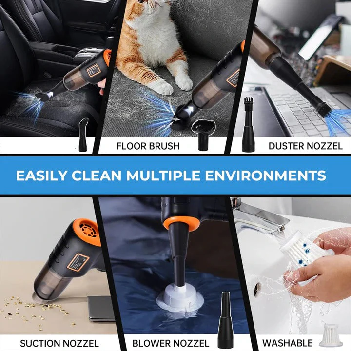 Cordless Handheld Car Vacuum with Portable Design - Image 3