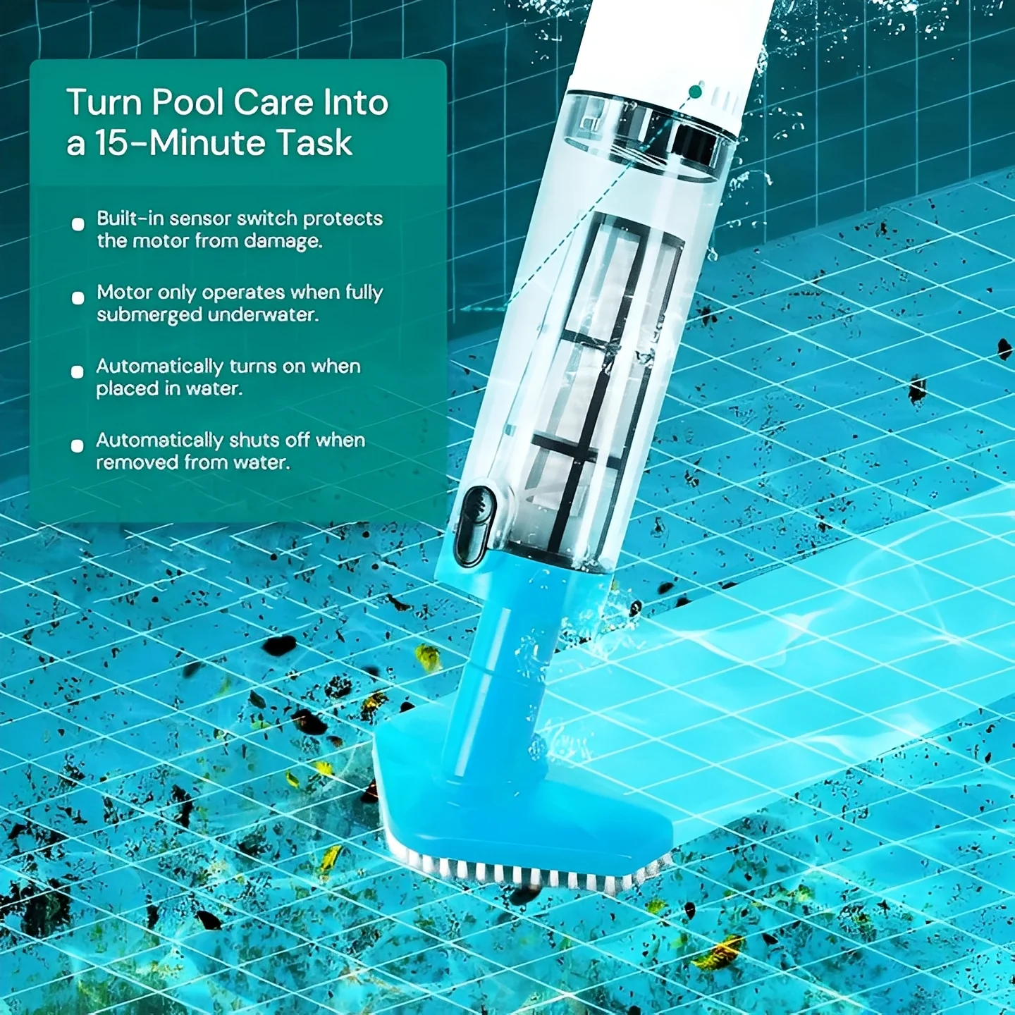 Cordless Handheld Pool Vacuum - Image 9