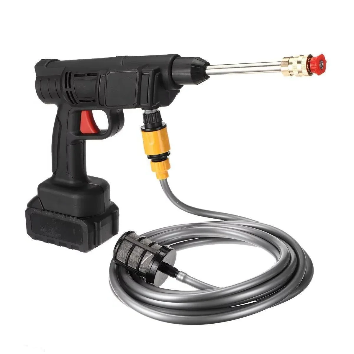 Cordless Portable Car Washer with Rechargeable Spray Design - Image 3