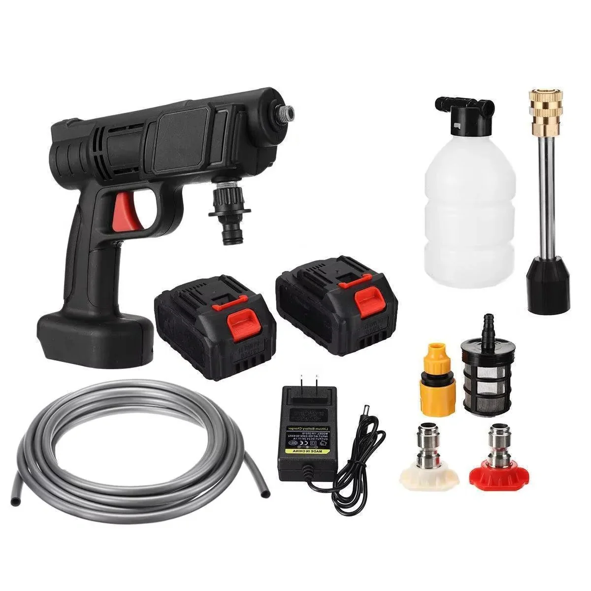 Cordless Portable Car Washer with Rechargeable Spray Design - Image 4