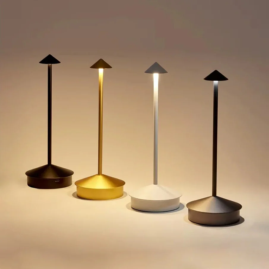 Cordless LED Desk Lamp Touch Control Dimmable 3 Light Settings - Image 7