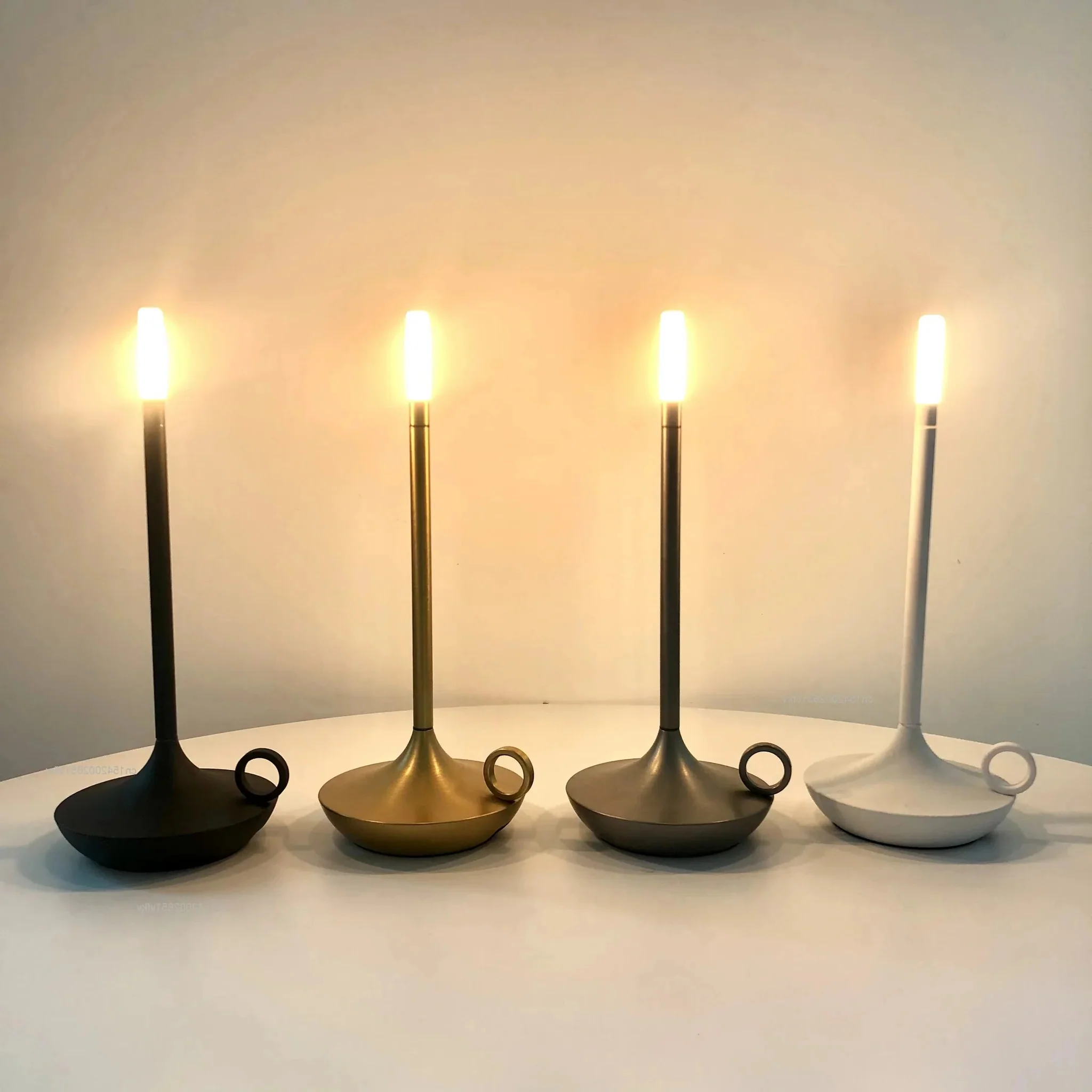 Cordless Rechargeable LED Candle Style Table Lamp - Image 10