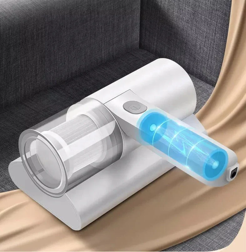 Handheld Bed Vacuum Cleaner with UV Light and Cordless Operation - Image 3