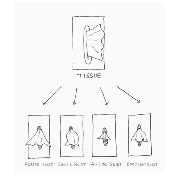 Creative Flying Skirt Tissue Holder for Living Room and Office - Image 9