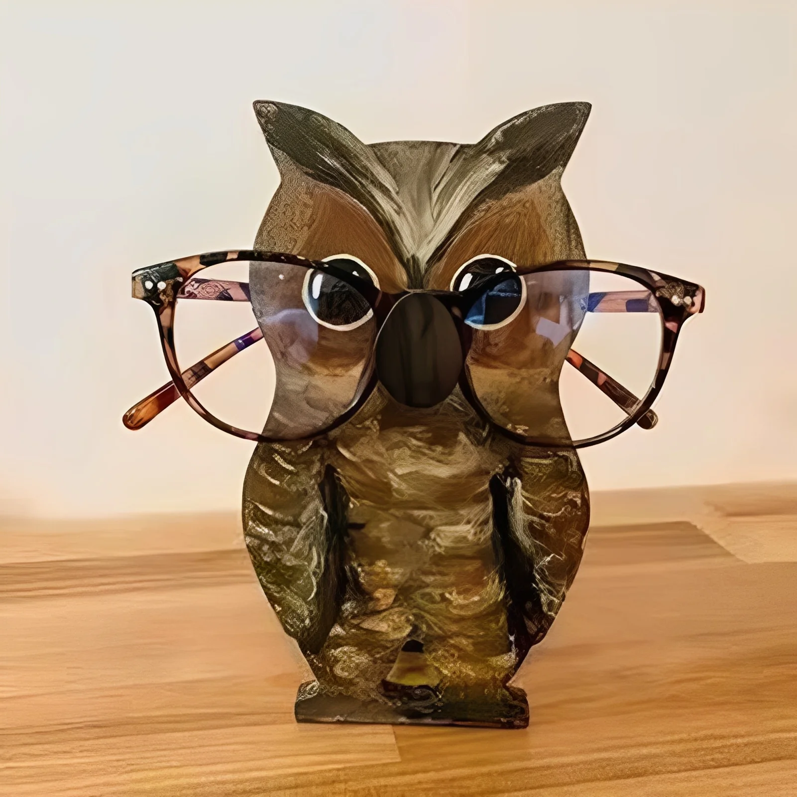 Wooden Animal Glasses Stand Designed to Help Organize Eyewear - Image 3