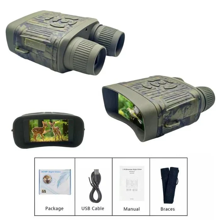 Infrared Night Vision Optics with Built In Display and Zoom - Image 4