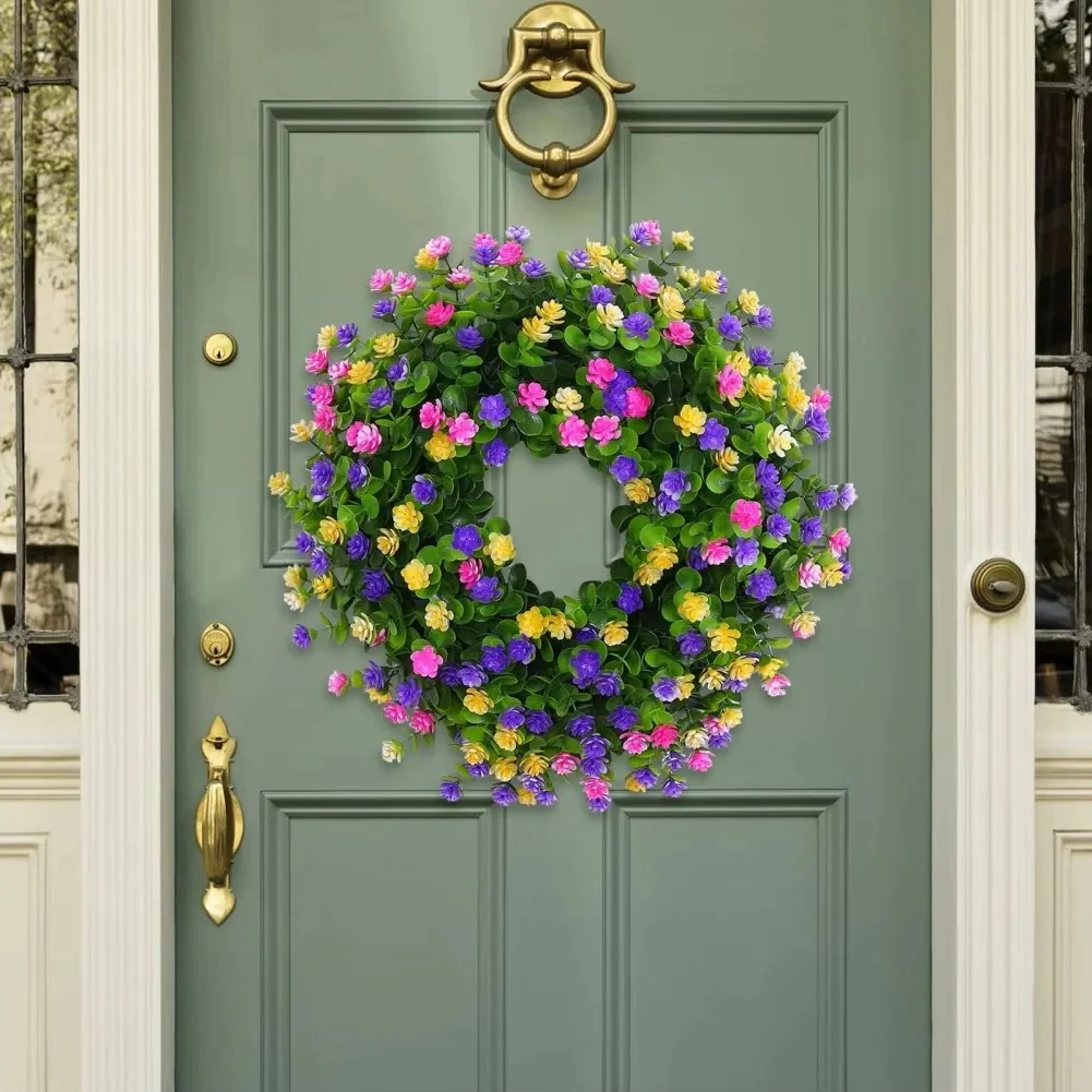Artificial Floral Wreath for Door and Wall Decoration - Image 4