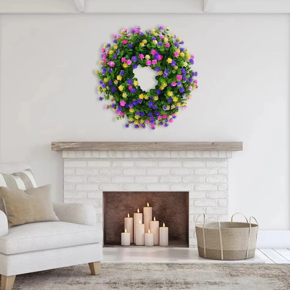 Artificial Floral Wreath for Door and Wall Decoration - Image 5